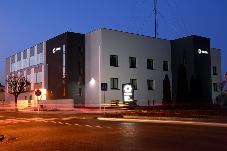 Komenda policji  zdjęcia Grodzisk Wlkp.